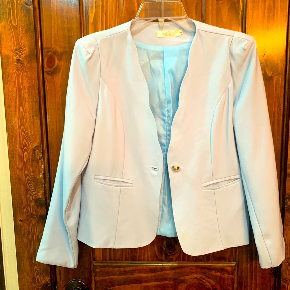 Nendu Baby Blue Blazer